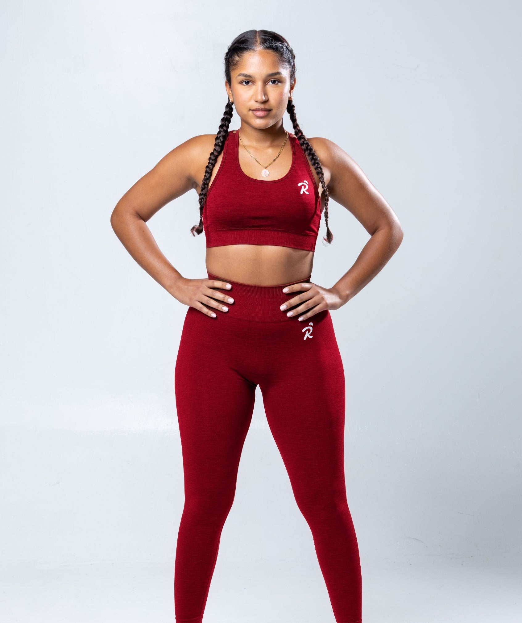 CORE LEGGINGS - MAROON-2