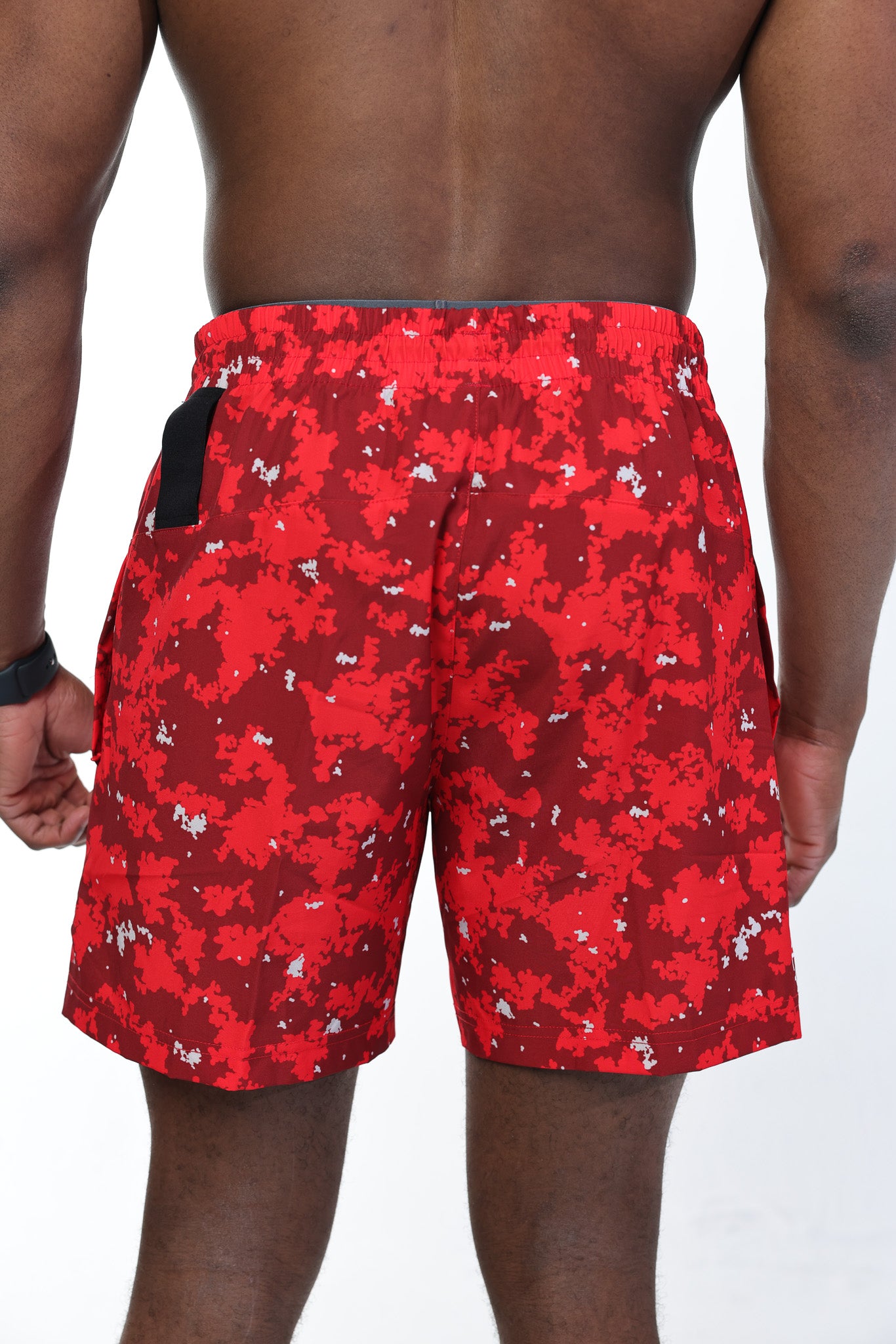 FLOW 5” SHORT - Red Camo-2
