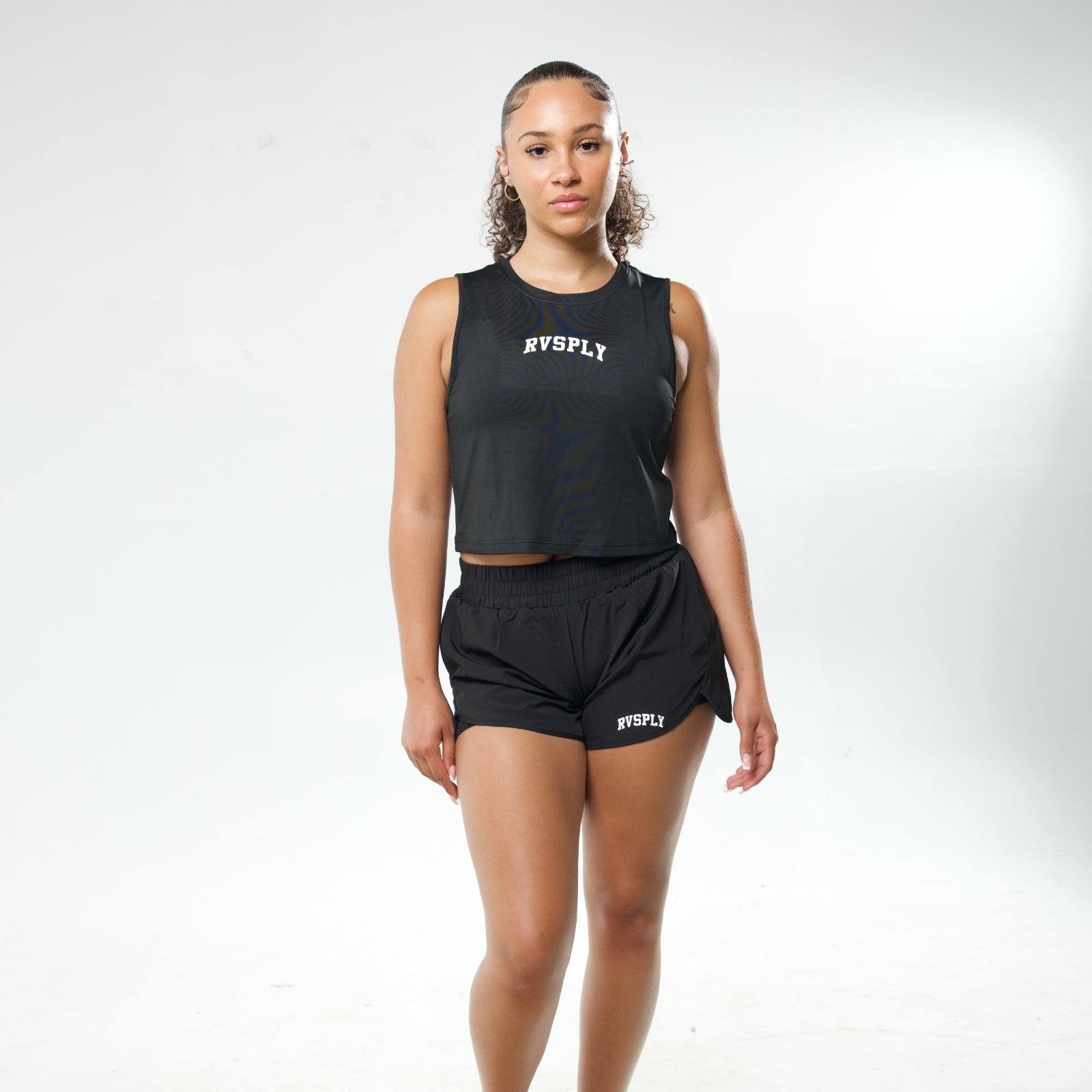 RVSPLY PACE TANK TOP -  BLACK