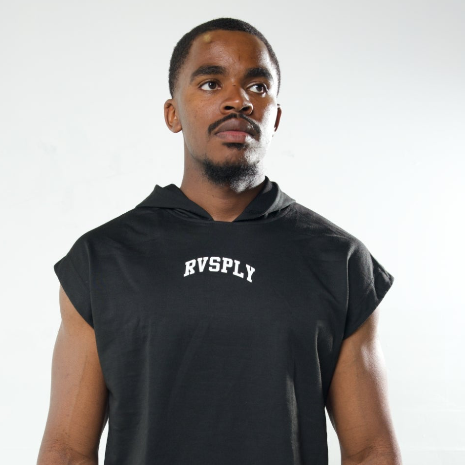 RVSPLY SLEEVELESS SHIRT - BLACK