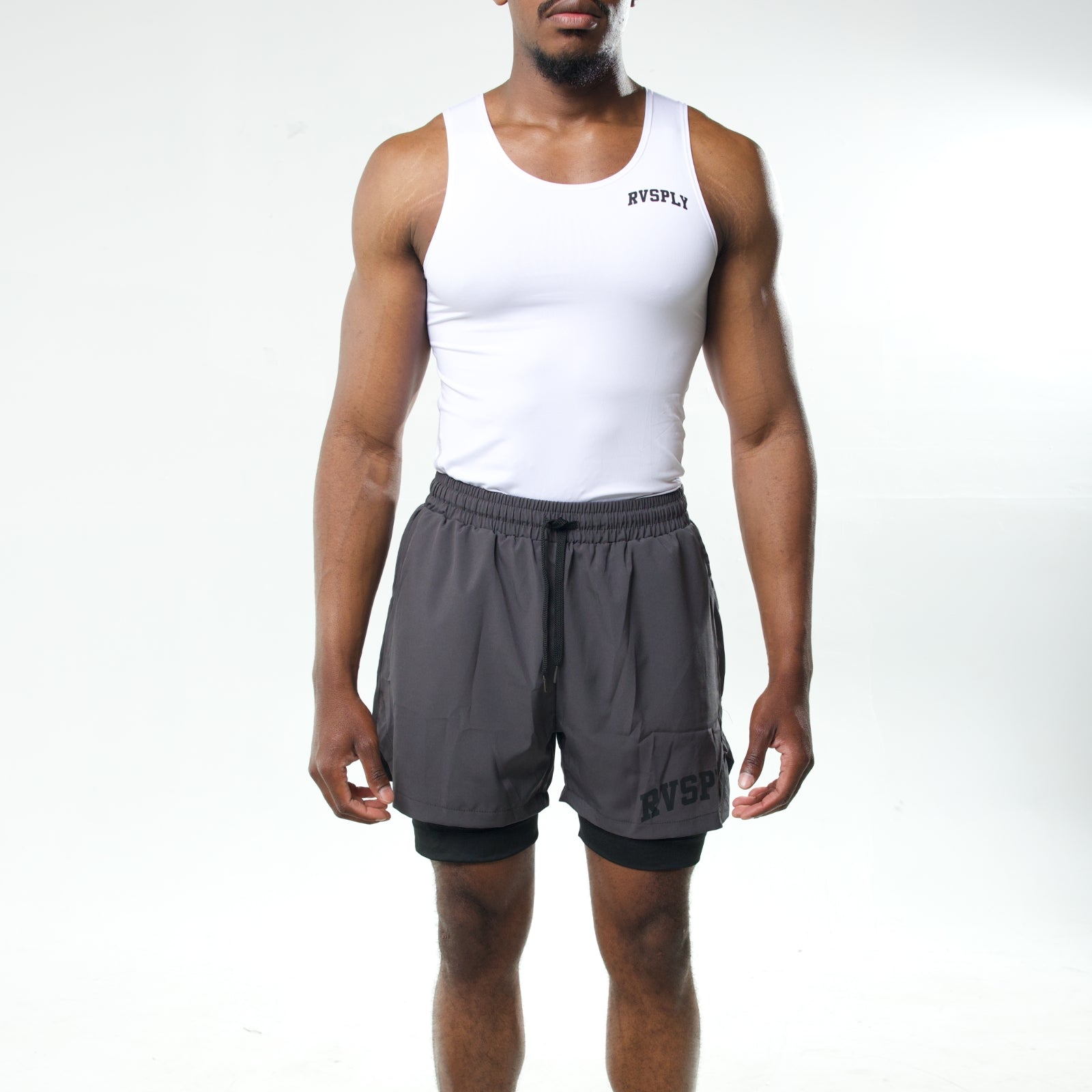 RVSPLY 5" Liner Short - Dark Gray-3