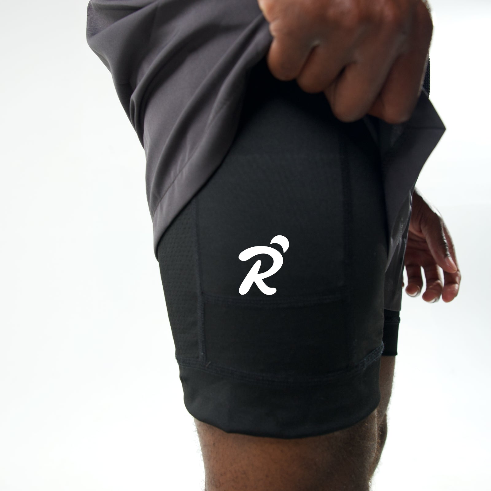 RVSPLY 5" Liner Short - Dark Gray-2