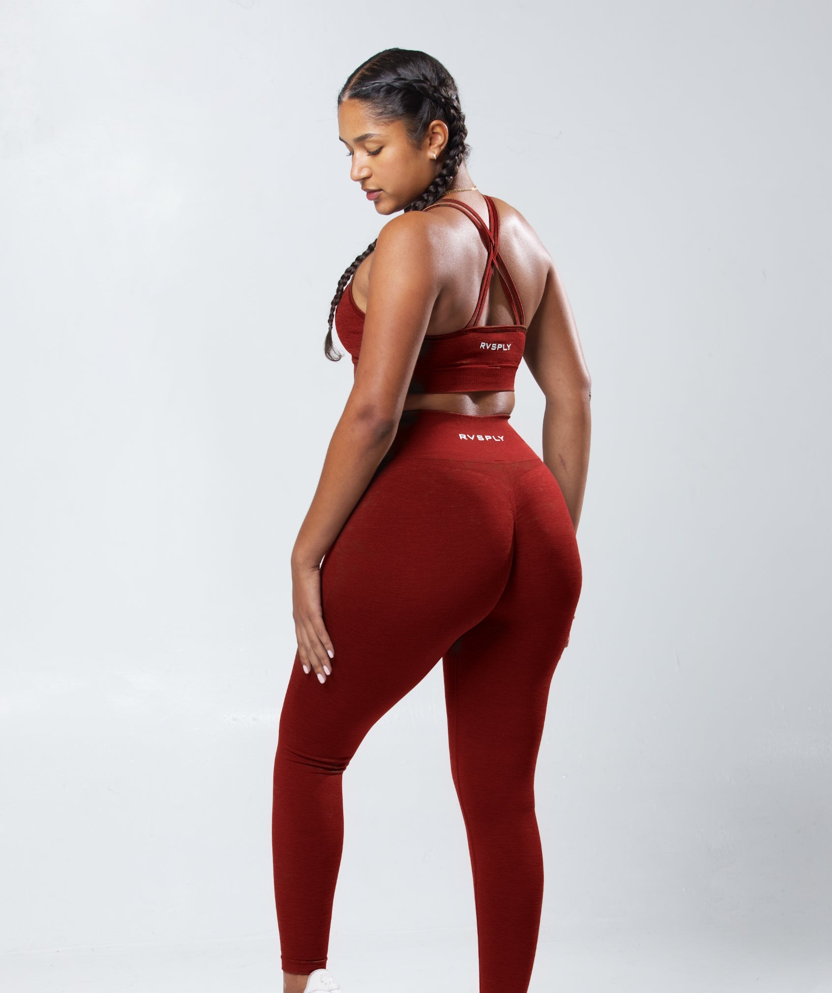 CORE LEGGINGS - MAROON-3