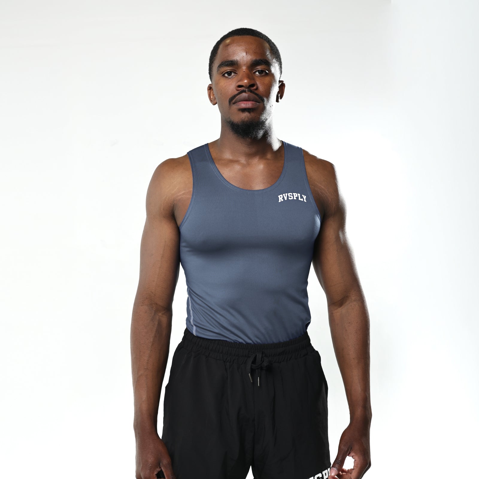 RVSPLY SLIM TANK - SLATE BLUE-3