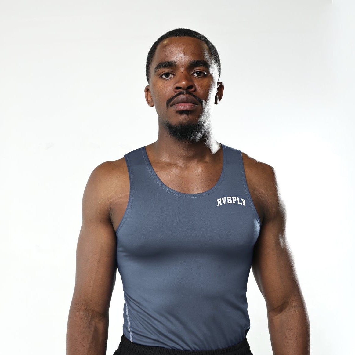 RVSPLY SLIM TANK - SLATE BLUE