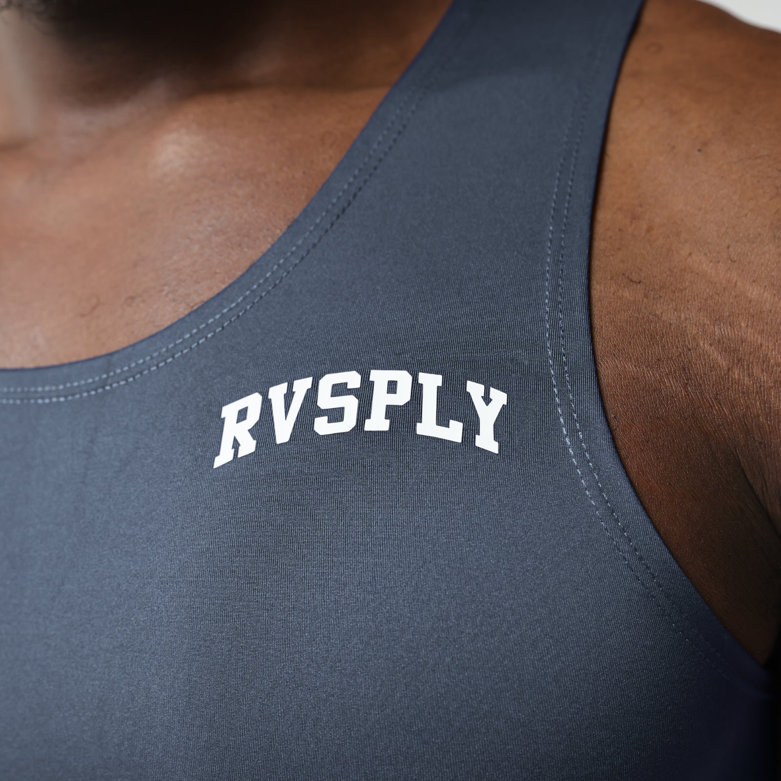 RVSPLY SLIM TANK - SLATE BLUE-2