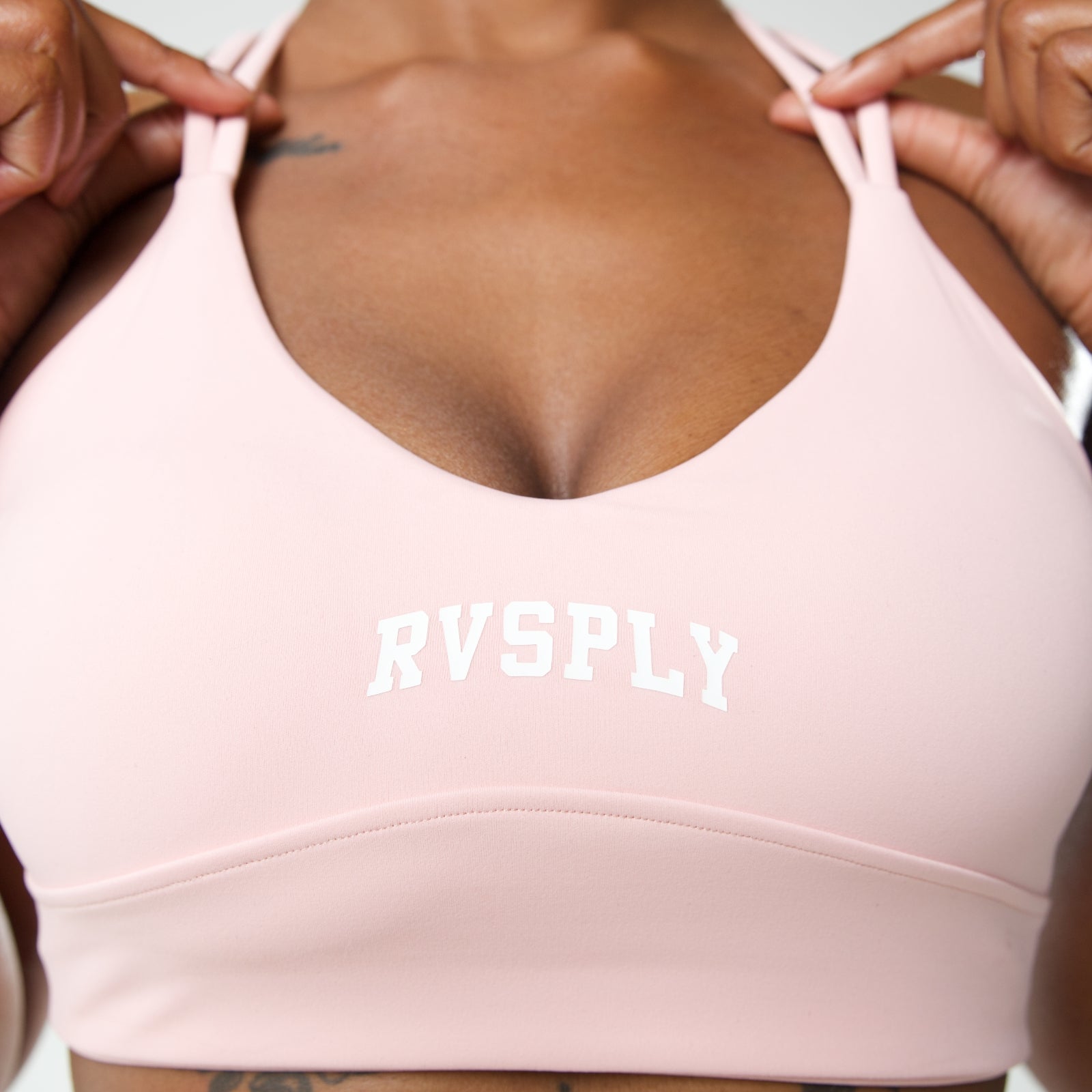 RVSPLY PACE SPORT BRA -  PINK-2