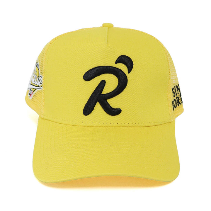 R SCRIPT TRUCKER HATS